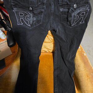 Men's black rock republic size 44 jeans